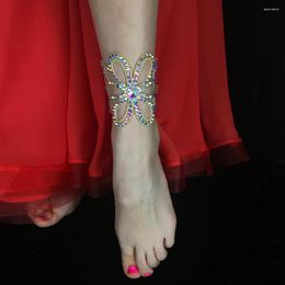 Chevillets Stonefans Crystal Belly Dance Bracelet Robe ACCESSOIRES FEMME FEMME FLORIE FLORI