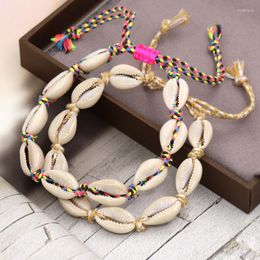 Enkelbanden vonnor boho sieraden natuurlijke schaal enkel armband voor vrouwen strand op blote voeten sandalen accessoires vrouwelijke enkelband been voetband