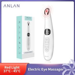 Anlan Electric Eye Massager anti-rinde Ageging Care LED Écran USB RECHARAGEMable Dispositif 220216