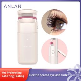 Anlan Electric Warled Curler Long Curl Curl Electric Eye Lath Permelashes Clip de curador de pestañas Herramientas de maquillaje 240410