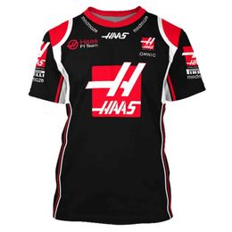 ANM9 Formule One Mens Fashion T-shirts F1 Racing Team New Design Hass Extreme Sports Harajuku Street Plus taille 100-6xl