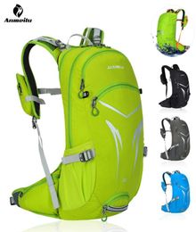 Anmeilu 20L Bicycle sac à dos randonnée de randonnée Bagbike Rucksack avec sac à dos de cyclisme à eau à couvercle de pluie sans sac d'eau 207250985