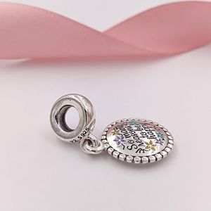 Perles en argent 925 Il y a tant de belles raisons d'être heureux Dangle Charm Convient aux bijoux de style Pandora européen Bracelets Collier ENG79116959 AnnaJewel
