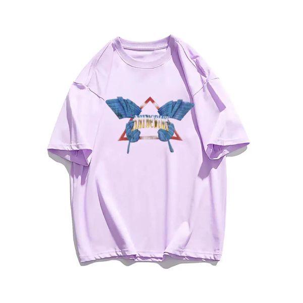 ANNES T-shirt à manches courtes Designer T-shirt Lady Letters Brand Tshirt Imprimé Cotton Tee AB Shirts Summer Top Fashion Luxury Anine Femmes Overdize 9398