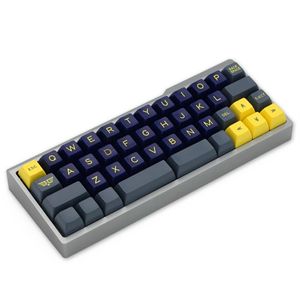 Boîtier en aluminium anodisé pour bm43a bm43 40% clavier personnalisé angle acclive noir argent gris jaune rose bleu profil haut 210610255T