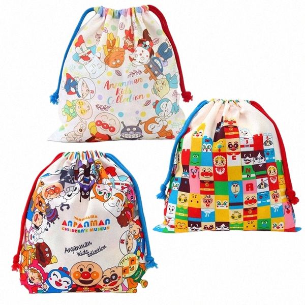 anpanman Puzzle cordon sac de rangement boutique vêtements de voyage momie sac à couches sacs d'emballage divers salle de bain jouets organisateur t5qc #