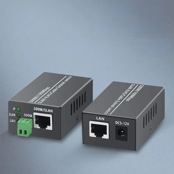 Extenseur IP Ethernet ANPWOO 1PCS sur le kit de réseau HD COAX EOC Coaxial Cable Transmission Extender for Security CCTV CAMERASFORSFOR COAXIAL CABLE NOSIQUE Kit