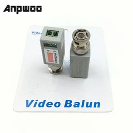 ANPWOO 1PCS Single 1 -kanaal Passieve video -transceiver BNC Connector Coaxiale adapter voor Balun CCTV -camera DVR BNC UTP