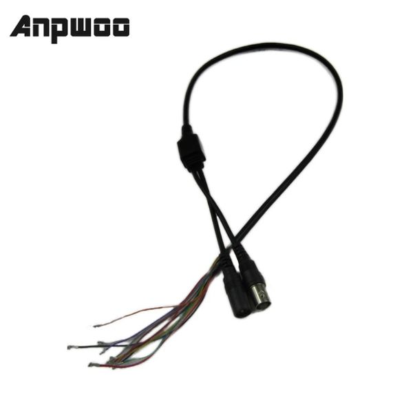 ANPWOO accesorios para cámara cctv cable de alimentación de vídeo compatible con puerto osd y dc 12v bnc 75 ohm, conectar módulo analógico/cvi/ahd/tvi
