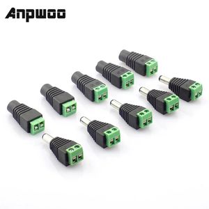 ANPWOO Coaxial Cat5 à BNC DC Power Male Jack Plug DC Connecteur Femelle Adaptateur AV BNC UTP pour CCTV Camera Video Balun