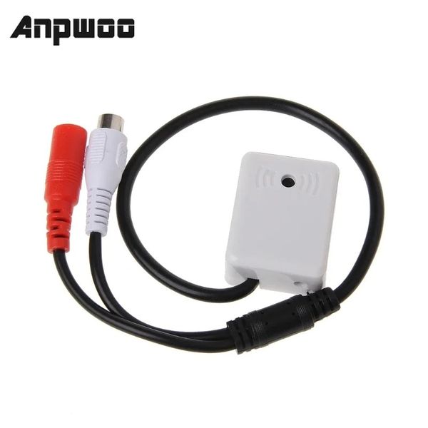 ANPWOO Microphone Audio Pickup Sound Survering Device for CCTV Camera Security System