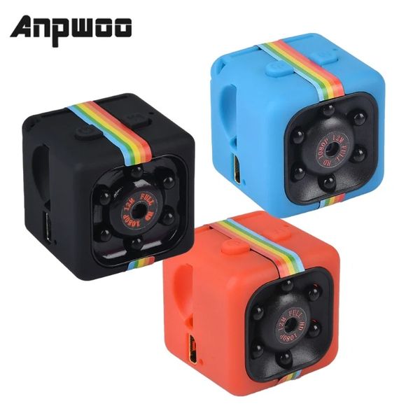 ANPWOO Mini caméra HD 1080P capteur Vision nocturne caméscope mouvement DVR Micro caméra Sport DV vidéo petite caméra pour l'extérieur