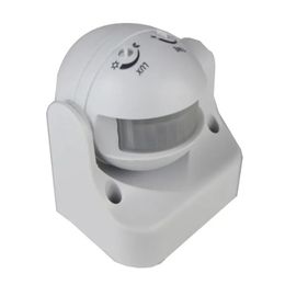 ANPWOO interruptor de Sensor de cuerpo humano infrarrojo para exteriores 110-240V Sensor infrarrojo de cuerpo humano impermeable y a prueba de polvo