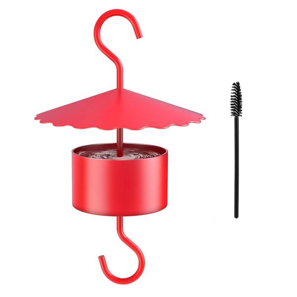 Antant Hamed Hummingbird Feeder |Piège de fourmis de grande capacité approprié mangeoires suspendues dans des cours d'extérieur, couverture parapluie pour la protection du nectar, jardin