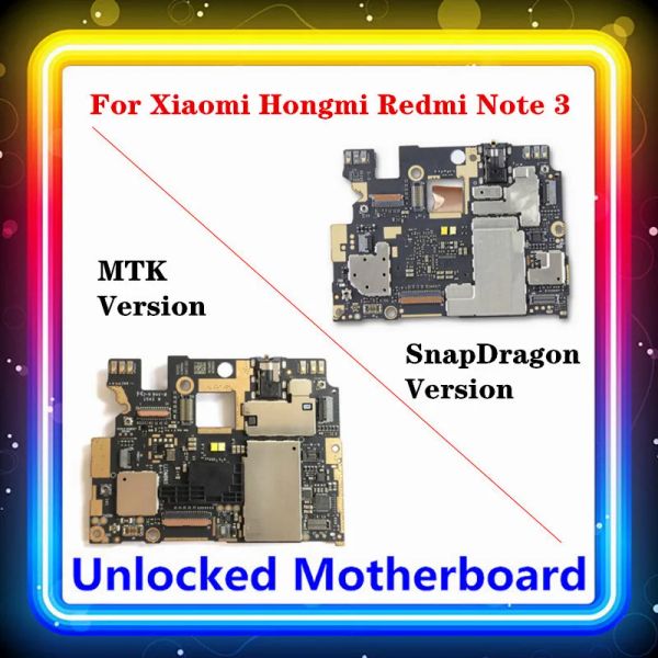 Antenne untuk Xiaomi Hongmi Redmi Note 3 Papan Utama Diganti Papan Utama Dengan Chip Logic Board MTK Android / Snapdragon 16G 32G