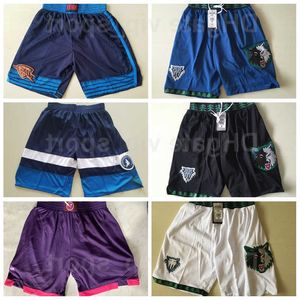 Anthony Edwards Basketball Sport Shorts Draag trainingsbroek Shai Gilgeous-Alexander Luguentz Dort Karl Towns Ricky Rubio Kevin Garnett Navy Blue