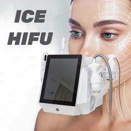 Anti -verouderende Hifu RF met koelmachine ijs Hifu Cool Hifu draagbare machine Korea Skin Trapled Device Vaginale verjonging