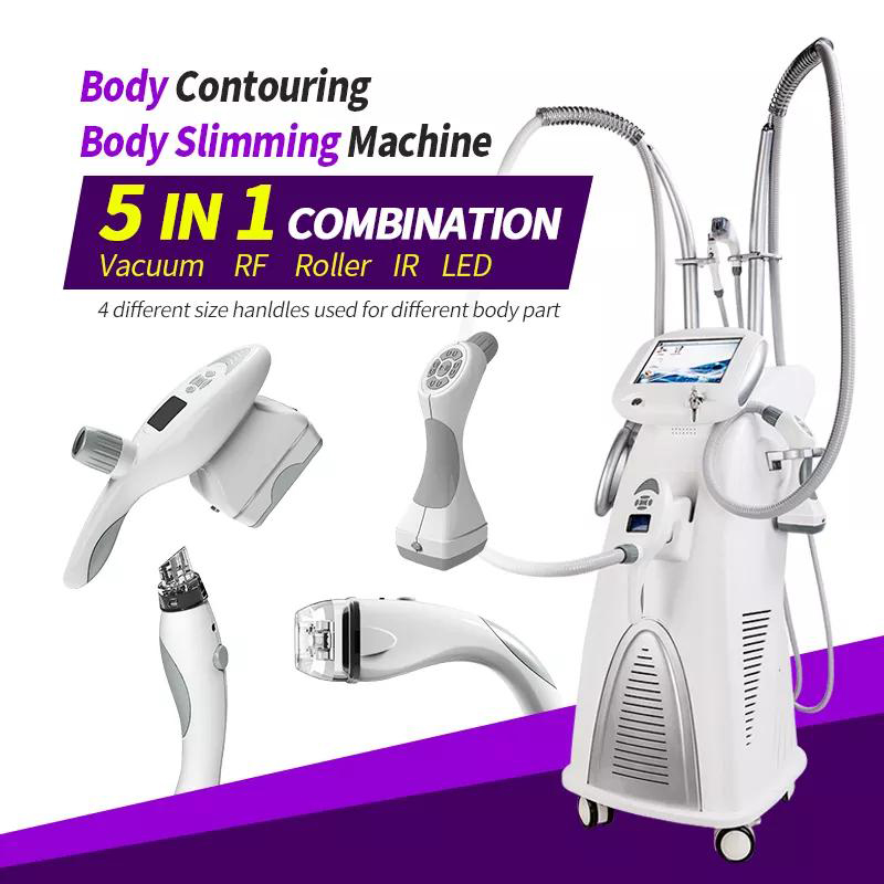 Anti-Aging M V Line Shape Slimming Machine Vacuum Roller RF body shaping Device Fat Removal Body Contouring Cellulite Reduction System