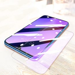 Verre trempée de lumière anti-bleue pour Huawei Honor X7 X7A X9 X8 5G X40I X40GT X5 pour un écran complet Protecteur HD Verre