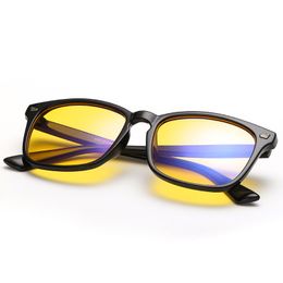 Anti Blue Rays Computer Goggles Leesbril 100% UV400 Stralingsbestendige Glazen Computer Gaming Bril 6 Stks / partij Gratis Verzending