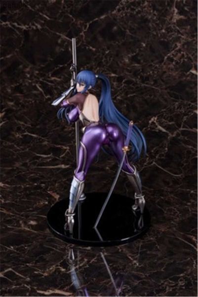 Anti-Demon Ninja Yukikaze Rinko Akiyama Pole Dance Ver. Figura de ação de PVC Mile Stone Limited Queen Ted Anime Sexy Girl Figure L230522