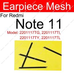 Mesh anti-oreillette anti-poussière pour Xiaomi Redmi Note 11 Remarque 11S Pièces de haut-parleur globale en haut de la poussière