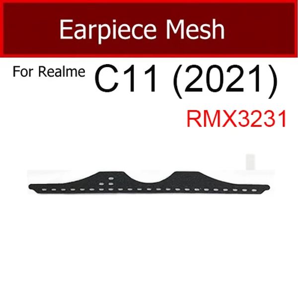 Mesh de haut-parleur anti-oreillette pour Oppo Realme C3 C3I C11 C15 C21 C21Y C25 C25S Pièces de remplacement du gril étanche à la poussière