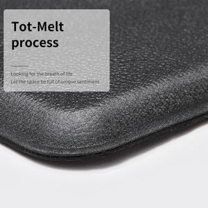 Anti-vermeente keukenmat kussend kussens comfort vloer 12 mm dikke anti-slip waterdichte keuken tapijt PVC ergonomische elastische mat tapijt