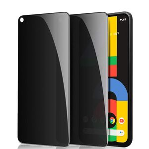 Protector de pantalla antiespía para Google Pixel 5 5A 6A 3a 4a 5G Privacidad HD Película Pixel 6 Pro 3 4 XL Vidrio templado