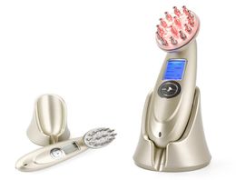 Anti-Hair Loss Peigt Electric Laser Hair Growth Équipement infrarouge RF Nano Red Light EMS VIBRATION MASSAGE BUTHE BRSUST HEIRS 2362070