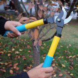 Anti-Handle Snoeischaar Snoeischaar Tuin Bonsai Gereedschap Ioppers 65Mn Hedge Boom Schaar Cutter ing Tool 231228