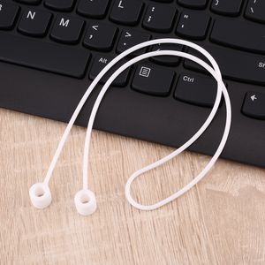 Accessoires pour écouteurs Cordon de sangle anti-perte pour Airpods Cou d'écouteur Corde en silicone Corde de haute qualité EXPÉDITION RAPIDE