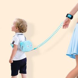 Anti-perte de poignet lien enfant en bas âge laisse harnais de sécurité sac à dos pour bébé enfant sangle corde en plein air marche ceinture à main bracelet anti-perte 231228