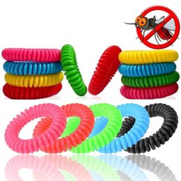 Anti Mosquito Bug Peest Repellent Polsband Anti-Mosquito Repellent Armband Insect Repellent Mozzie Houd Bugs Away Bracelet BH3662 TQQ