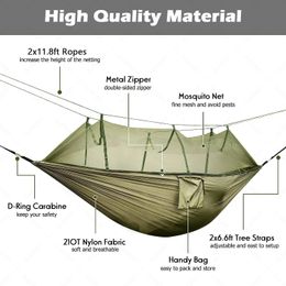 Équipement de camping anti-moustique Swing Swing Outdoor Garden Furniture portable Tentes de randonnée de randonnée