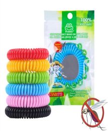 Anti mosquito repelente pulsador de pulsado repele muñequera Mozzie Mozzie Mantenga los insectos para niños adultos Mezclar colores DHL SHIP2636274