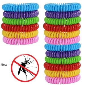 Anti Mosquito Afweermiddel Armband Siliconen Polsband Multicolor Pest Control Bracelets Insect Protection Camping Outdoor Pest Tool GGA3482-4