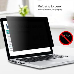 Protectores de pantalla de privacidad antiespía para ordenador portátil 14 15,6 16 17 "pulgadas Macbook Air Pro 13 ordenador antiespía PET película mate filtro de privacidad