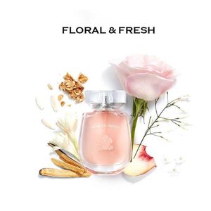 Anti-perspirant déodorant dame par femme parfum de vent fleurs floral note naturel pulvérisation 75 ml edp charmant sodel la plus élevée édition fa dhgl2
