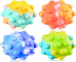 Antidrukpopper Zintuiglijk speelgoed 3D Squeeze Pop Ball Zijn Fidget Toy Badspeelgoed Stressballen voor kinderen, volwassenen ouder dan 1 jaar8884169