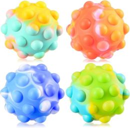 Antidrukpopper Zintuiglijk speelgoed 3D Squeeze Pop Ball Zijn Fidget Toy Badspeelgoed Stressballen voor kinderen, volwassenen ouder dan 1 jaar2798688