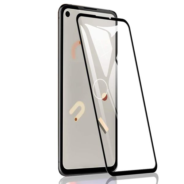 Anti-Scratch Dureza 9H Vidrio templado Cobertura completa Película Protector de pantalla para google pixel 4A 4XL Pixel 5 XL, Pixel 3A XL 3 PIXEL 2