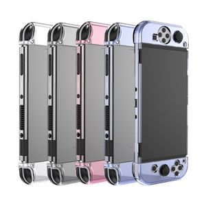 Étui en cristal Transparent anti-rayures, housse de protection transparente à rabat pour Nintendo Switch OLED, coque rigide de haute qualité, livraison rapide