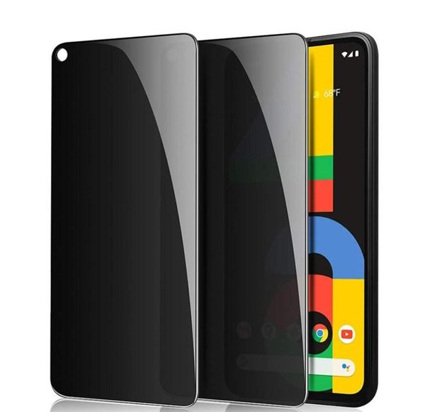 Protecteur d'écran Anti-écran pour Google Pixel 5 5A 6A 3a 4a 5G, Film HD de confidentialité Pixel 6 Pro 3 4 XL, verre trempé 1736143