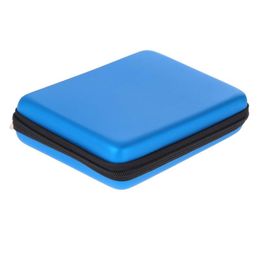 Anti-Shock EVA beschermende opbergtas beschermtas met riem voor Nintendo 2 DS Console blauw Hoge kwaliteit