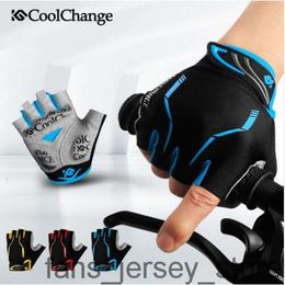 Gel Anti-choc été VTT demi doigt gants de cyclisme hommes respirant en plein air professionnel gants de route montagne en nylon vélo gants de vélo