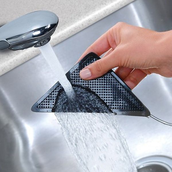 Tapis anti-déluge tapis auto-adhésif Mat à la maison Planchers Small Triangular Corner Sticker PAD