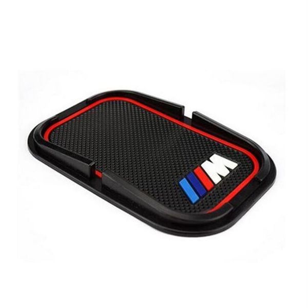 Alfombrilla antideslizante para teléfono de coche, pegatina de soporte GPS para BMW M M3 M5 M6 E30 E34 F10 F15 F30 X1 X3 X5 X6 E36303D