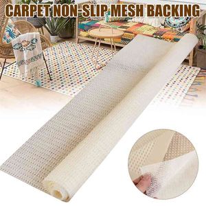 Anti-Slip Mat Underlay Protection pour Tapis Tapis Gripper Anti Slip Home Decoration Table Net 210626