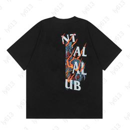 Anti Social Shirt Mens Shirt Men Designer T Shirts Men T -shirt Zomer Anti Social T Shirts voor High Street Graphic Tee Club Europe United Stat